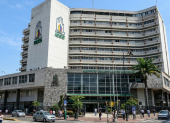 Referencial.El edificio del IESS, donde se calculan y administran las pensiones de jubilación en Ecuador.