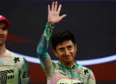 Alexander Cepeda lleva una buena actuación en el Giro de Italia 2026.