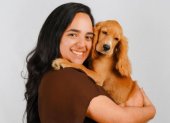 Yailin Proaño desconoce el paradero y la situación de su perro Capuccino, al menos desde el 21 de abril de 2026.