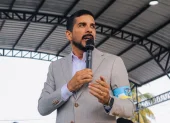 El alcalde de La Libertad, Francisco Tamariz.