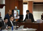 Audiencia del juicio del caso Sinohydro en la Corte Nacional de Justicia, donde continúan los testimonios y la presentación de pruebas por el presunto delito de cohecho relacionado con Coca Codo Sinclair.