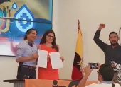 La alianza política entre la Izquierda Democrática y el movimiento Somos Agua durará dos años, aunque podría renovarse el acuerdo.