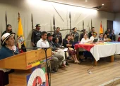 Ecuarunari se pronuncia sobre el archivo del registro de su nuevo Consejo de Gobierno.