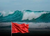 El oleaje del sur del Pacífico provocará mar agitado y corrientes de resaca en la costa ecuatoriana y Galápagos.