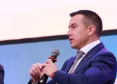 El presidente de Ecuador, Daniel Noboa, participó de un conversatorio con representantes del Banco Interamericano de Desarrollo (BID) en Washington, este jueves 14 de mayo.