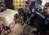 Tras 90 días de investigación, la Policía Nacional ejecutó 8 allanamientos simultáneos en Guayaquil y detuvo a 16 presuntos extorsionadores