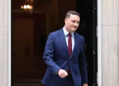 El ya ex ministro británico de Sanidad Wes Streeting.