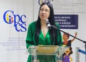 La postulante a Fiscal General, Inés Maritza Romero.