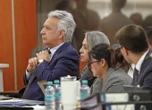 Figura. El expresidente Lenín Moreno es procesado por un presunto cohecho junto con otras 20 personas en el caso Sinohydro.