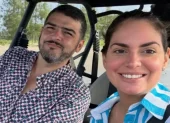 Fiorella Icaza lamenta la situación de su esposo, Aquiles Álvarez.
