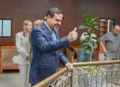La elección de la nueva viceprefecta se realizará este 21 de mayo, según anunció la Prefectura del Guayas, liderada hoy por Carlos Encalada (foto).