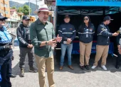 El alcalde, Pabel Muñoz, se refirió a las mesas técnicas que mantiene con el gremio del transporte.