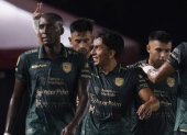 Ángel Mena fue el autor de un golazo con Orense ante Guayaquil City.