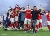 Arsenal se convirtió en campeón de la Premier League previo a una fecha por disputar.