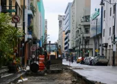 El centro de Guayaquil ha sufrido varios cierres durante los últimos meses.