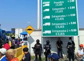 Familiares de presos siguieron a pie hacia CPL en Santa Elena tras intervención policial