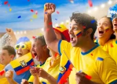 Una foto referencial de que en la publicidad del Mundial 2026 casi todos usan la misma idea.