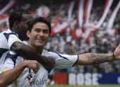 Claudio Bieler con la camiseta de Liga de Quito.