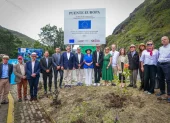 Un grupo de representantes de la UE recorrió algunas ciudade del Ecuador.