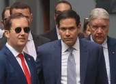 Suceso. El secretario de Estado, Marco Rubio, admite avances.