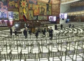 La Asamblea Nacional previo al inicio del Informe a la Nación.