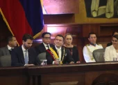 Daniel Noboa en el Informe a la Nación.