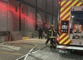 El Cuerpo de Bomberos atendió la emergencia que se produjo en el norte de la capital.