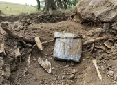 El cargamento de cocaína fue localizado entre la vegetación cercana al río Zamora, en el sector Zamora Huaico.