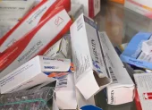 Medicamentos incautados por la ARCSA.
