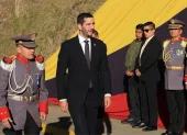 El ministro de Infraestructura y Transporte, Roberto Luque.