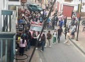 Un violento asalto a una joyería en Chordeleg término con el linchamiento de uno de los sospechosos.