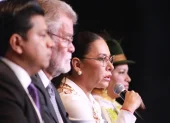 La presidenta del Consejo Nacional Electoral, Diana Atamaint.