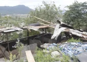 En la cisterna de esta casa fueron abandonados los cuerpos de los cuatro comerciantes asesinados, incluida la dueña de un negocio en la ciudadela Martha de Roldós.