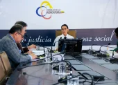 Mercedes Caicedo preside el Consejo de la Judicatura.