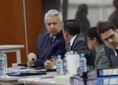 El expresidente Lenín Moreno regresó a Ecuador para el juicio del caso Sinohydro.