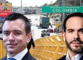 El presidente de Ecuador, Daniel Noboa, y el candidato presidencial colombiano Abelardo de la Espriella.
