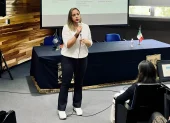 Gabriela Rivadeneira se pronunció tras la primera vuelta presidencial celebrada en Colombia.