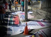 Familiares de personas privadas de libertad protestaron frente al SNAI para exigir información y atención en las cárceles.