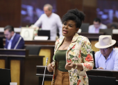 Paola Cabezas pidió revisar cómo quedará los funcionarios municipales, los activos y pasivos de Eloy Alfaro, en Esmeraldas.