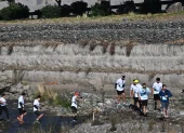 El 17 de mayo de 2026, corredores participaron en una carrera a lo largo de las orillas del río Mapocho en Santiago.