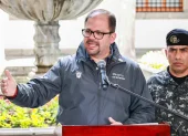 John Reimberg, ministro del Interior.