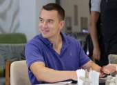 El presidente Daniel Noboa tuvo agenda en Manabí, el martes 2 de junio del 2026.