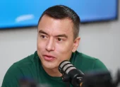 Daniel Noboa no se pronunció sobre el caso Progen ni los audios de Manzano a Fabián Calero.