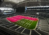 El estadio AT&T en Dallas recibirá nueve partidos del Mundial 2026.