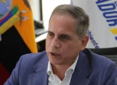 Juan Carlos Blum, ministro de Ambiente y Energía en Ecuador en 2026.