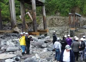 Una parte del dique del río Coca colapsó tras la crecida del 21 de mayo de 2026.