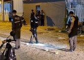 La policía investiga el doble crimen ocurrido en el barrio Valle Hermoso en el cantón La Libertad