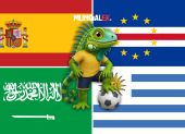 El Grupo H del Mundial 2026 está integrado por España, Cabo Verde, Arabia Saudita y Uruguay. Siga la cobertura en MundialEX.