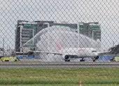 El avión de Iberia tuvo un inconveniente en su salida.