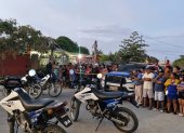 En la parroquia Muey, perteneciente al cantón Salinas dos hombres fueron asesinados al estilo sicariato
